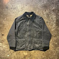 Barbour BADALE JACKET 40 バブアー ビデイルジャケット オイルド ワックスコットン ネイビー