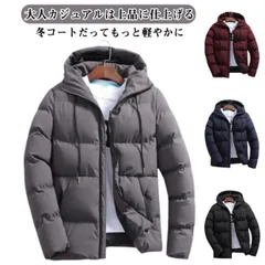 ダウンジャケット メンズ 軽量　ファイバーダウンコート 冬物 冬服 メンズ 中綿ジャケット アウター ジャンパー 大きいサイズ ハイネック ブルゾン 防寒 20代30代40代50代 紳士 男性 ファッション 秋 冬 プレゼント