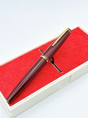 MONTBLANC/モンブラン No.22 万年筆 えんじ/ゴールド ヴィンテージ FC