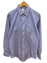 新品☆Paul Smith トリプルドビーストライプ ドレスシャツ水色☆S