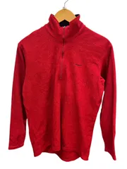 patagonia (パタゴニア) CAPILENE キャプリーン フリースプルオーバー USA製 M レッド メンズ/199