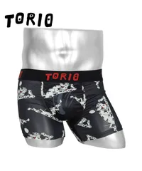 新品 未使用 TORIO トリオ 下着 一匹ワンちゃん メンズ ボクサーパンツ 518658【メール便】 ブラックのサムネイル