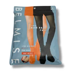 新品 未使用 BELMISE ベルミス slim warmer Heat+ スリムウォーマーヒートプラス 着圧裏起毛タイツ 着圧 極暖 ブルベ ピンクベージュ サイズM レディース 秋 冬 ゴーゴー古着久喜倉庫店 No.1497