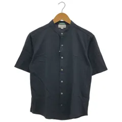 LACOSTE (ラコステ)EDIFICE別注 バンドカラー フルオープン ポロシャツネイビーFR 2