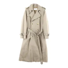 CELINE (セリーヌ) トレンチコート ロングコート ウール コットン ベージュ 2M015982C