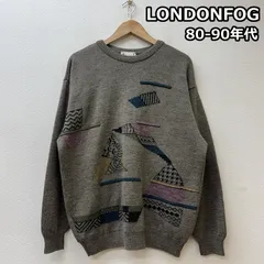 ロンドンフォグ 80-90年代 ビンテージ カナダ製 クルーネック ニット セーター 80s 90s VINTAGE メンズ L ISItems【USED】【古着】【中古】50151867のサムネイル