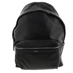 SAINT LAURENT PARIS サンローランパリ シティ サンローラン リュック・デイパック 534967 メンズ レザー ブラック 中古のサムネイル