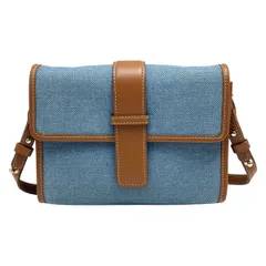 ANTEPRIMA(アンテプリマ) ショルダーバッグ - ライトブルー×ブラウン