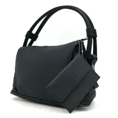 renoma PARIS レノマ ハンドバッグ ナイロン 黒 ブラック ポーチ付き