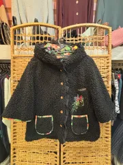 フード ボア ジャケット