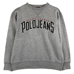 古着 00年代 ラルフローレン Ralph Lauren POLO JEANS COMPANY ロゴスウェットシャツ トレーナー メンズS相当/eaa606988