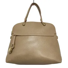 FURLA(フルラ) ハンドバッグ パイパー ベージュ レザー