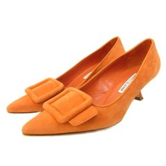 マノロブラニク MANOLO BLAHNIK メイセール パンプス シューズ ヒール