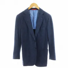 イザイア ISAIA CORTINA テーラードジャケット シングル 紺 ネイビー C21GSI /AN32のサムネイル