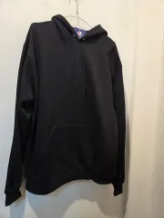 チャンピオン ブラック 裏起毛パーカー