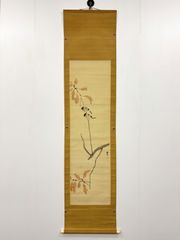 掛軸 日本画、桑原映子、四季花鳥図4本桐箱入り - メルカリ