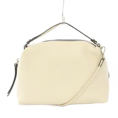 ジャンニカリーニ GIANNI CHIARIN ALIFA アリファ 2WAY ショルダーバッグ ハンドバッグ レザー ワンカラー アイボリー /BB