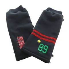 パーリーゲイツ PEARLY GATES ゴルフ 24SS メルトンフリースレッグウォーマー 刺繍 FR 紺 053-4183114 /MI ■OS