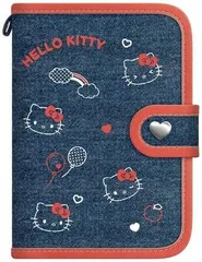 ハローキティ デニムシールバインダー シール帳　デニム