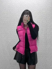 THE NORTH FACE ザノースフェイス 必須アイテム級 90's ホットピンク グースダウン ダウン ベスト 85 C08685