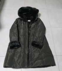 フード ファー トリミング フード付きダウンコート