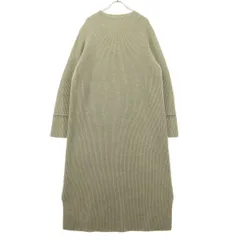 theory luxe セオリーリュクス 長袖 ニット ロングワンピース 38 ベージュ レディース 古着