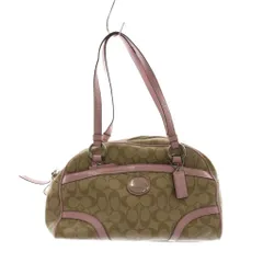 コーチ COACH シグネチャー トートバッグ レザー ベージュ ピンク シグネチャー F18918 /AQ ■OS
