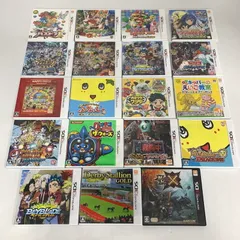 【中古品】 ニンテンドー3DS DSソフト まとめ 19本セット ゲーム 【023-251015-nm-06-fuz】