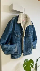 USA リーバイス(Levi's) シェルパ デニム トラッカー ジャケット