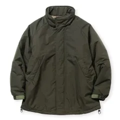 新品タグ付き【CALEE/キャリー】TASLAN NYLON PADDED JACKET　DARK OLIVE　スタンドカラーパデッドジャケット　XLサイズ