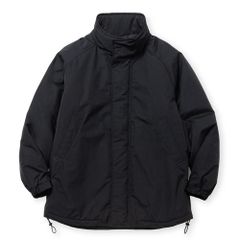 新品タグ付き【CALEE/キャリー】TASLAN NYLON PADDED JACKET　BLACK　スタンドカラーパデッドジャケット　XLサイズ