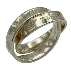 ティファニー TIFFANY＆CO 1837ダブルリング シルバー 925 ジュエリー