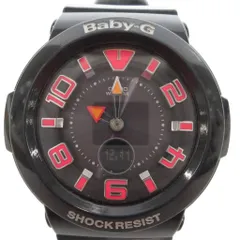 カシオ CASIO Baby-G 腕時計 ウォッチ アナデジ タフソーラー 電波 BGA-1601 黒 ブラック ピンク /GV