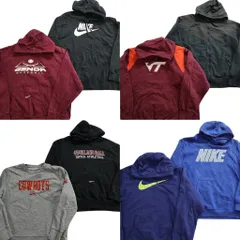 古着卸 まとめ売り ナイキ NIKE スウェット 8枚セット (メンズ 2XL ) ジップパーカー フーディー スウォッシュ 中古 古着 ND5482