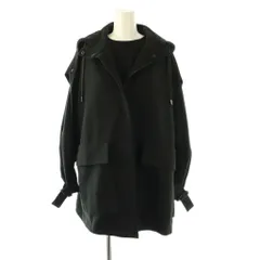 アドーア ADORE 2点セット ドライポンチフードブルゾン ジャケット ノースリーブ スウェット 長袖 38 黒 531-1150215 /NR ■OSのサムネイル
