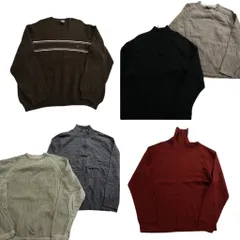 古着卸 まとめ売り ブランドMIX セーター 6枚セット (メンズ XL ) チャップス ノーティカ エディーバウアー J.CREW 中古 古着 ND5735