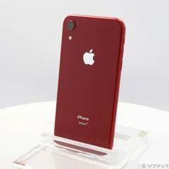 ソフマップ 〔中古品〕 iPhoneXR 64GB プロダクトレッド MT062J／A SIMフリー【262】