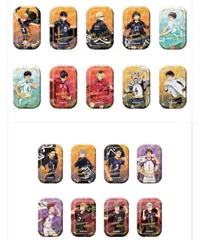 ハイキュー セブンネット限定 スクエア缶バッジ　横断幕　第一弾 第二弾セット