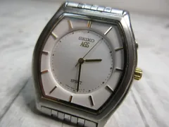 SEIKO セイコー 腕時計 3M21-0A50 SPIRIT スピリット AGS メンズ シルバー  自動巻き