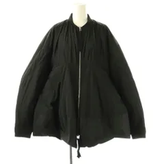 エンフォルド ENFOLD FLARED BLOUSON ブルゾン 中綿ジャケット ジップアップ 38 ブラック /DF ■OSのサムネイル