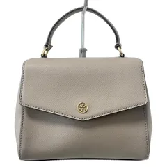 TORY BURCH(トリーバーチ) ハンドバッグ - グレーベージュ レザー
