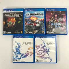 【中古美品】 PlayStation VITA プレイステーション ヴィータ ソフト 5本 まとめ セット 【023-260127-mh-17-fuz】