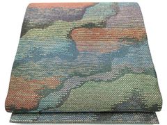 No.3314 未使用シリーズ(都喜ヱ門)道長取り袋帯 落款 超美品 - メルカリ