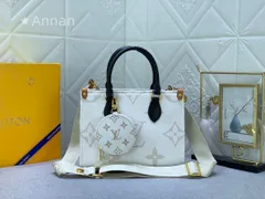 即購入不可です LOUIS VUITTON ハンドバッグ レディース ルイ?ヴィトン ハンドバッグ オンザゴー PM モノグラム デュンヌ キャンバス