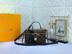 可愛い☆ルイヴィトン LOUIS VUITTON  ショルダーバッグ  モノグラム リバース ヴァニティ チェーン ポーチ M47125 アクセサリーポーチ
