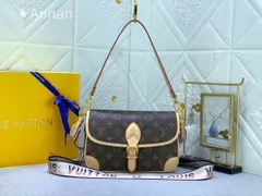 茶色 LOUIS VUITTON ルイヴィトンショルダーバッグ  M45985 ディアヌ NM PM モノグラム総柄