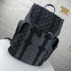 美品 Louis Vuitton ルイヴィトン クリストファーPM バックパック リュック 人気モデル 送料無料?デイパック モノグラム エクリプス M45419