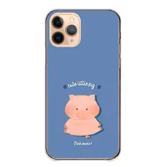 OPPO A5 5G ケース カバー オッポ A5 5G スマホケース ハードケース 子ブタ ぶた ミニブタ ブタ 豚 韓国 かわいい ゆるい イラスト ピンク ブルー カラー01
