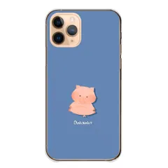 OPPO A5 5G ケース カバー オッポ A5 5G スマホケース ハードケース 子ブタ ぶた ミニブタ ブタ 豚 韓国 かわいい ゆるい イラスト ピンク ブルー カラー03