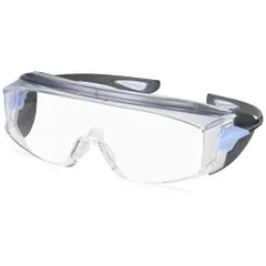 ミドリ安全 保護めがね ビジョンベルデ オーバーグラス対応 曇り止め加工 フレームカラー : ライトブルー/ライトグレー VS302F
